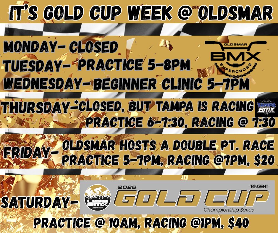 This week's scschedule