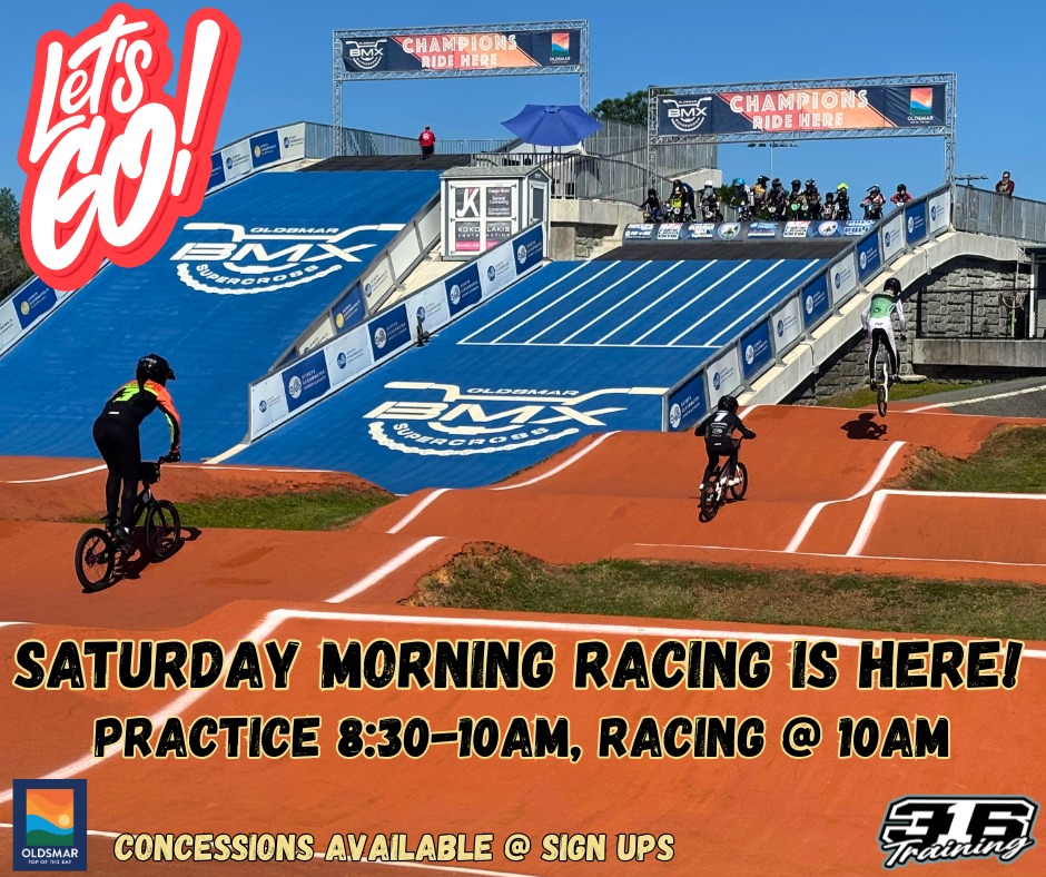 Saturday morning racing practice at 8:30am race 10am $10