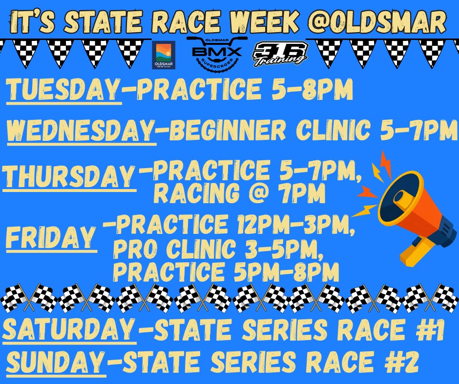 This week's schedule
