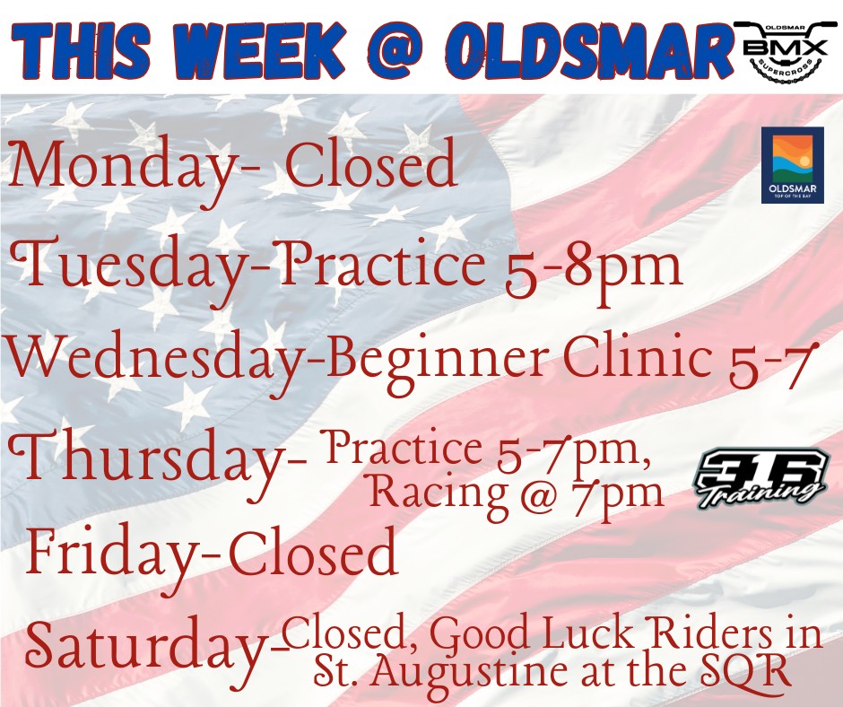 This week's schedule