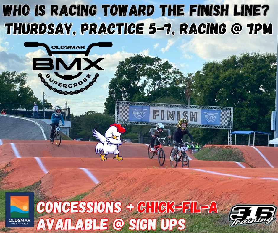 Racing tonight $10, practice starts at 5pm racing at 7pm.
Chick-fil-A available at concessions.