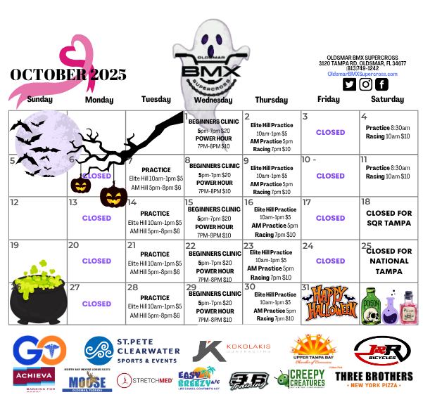 October Calendar