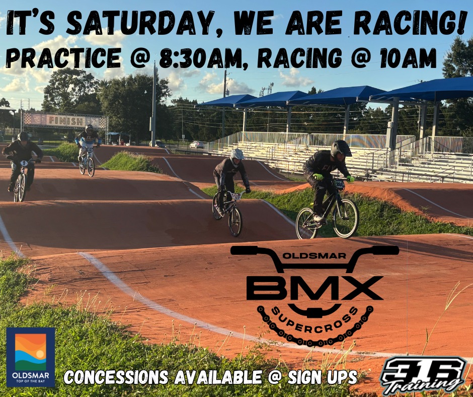 Get ready for an action-packed Saturday at Oldsmar BMX! This Saturday, we're revamping the usual racing format with exciting new twists and turns. Each lap will present a unique challenge, ensuring every race is fresh and full of surprises. Whether you're a seasoned rider or a newcomer, there's fun to be had for everyone. Join us for just $10 and experience the thrill of BMX racing like never before. Don't miss out on the fun and excitement—come and be a part of this unforgettable racing adventure!