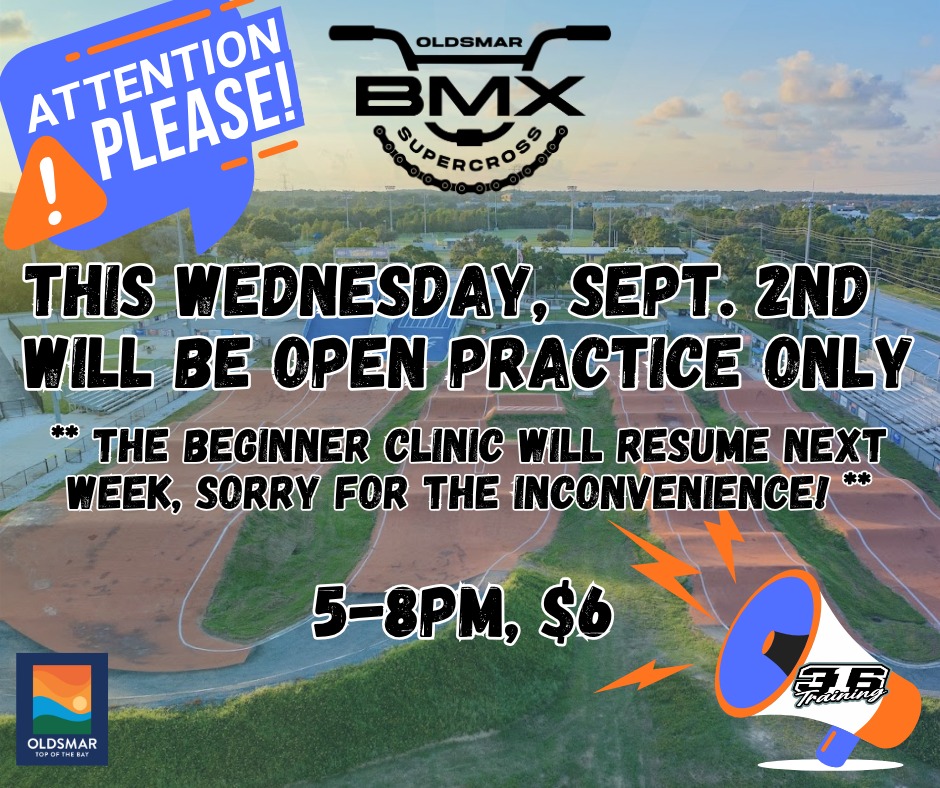 Open practice tonight from 5pm to 8pm $6.
No beginners clinic or power hour.