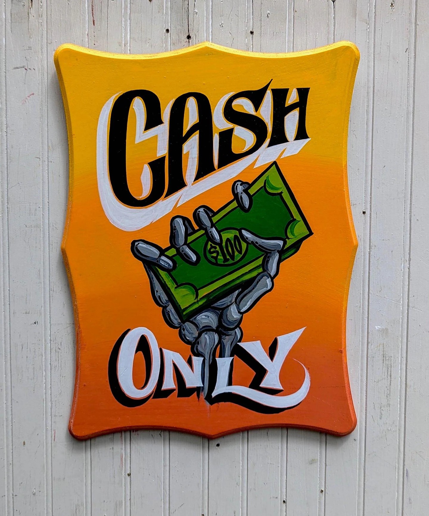 Parking is Cash Only